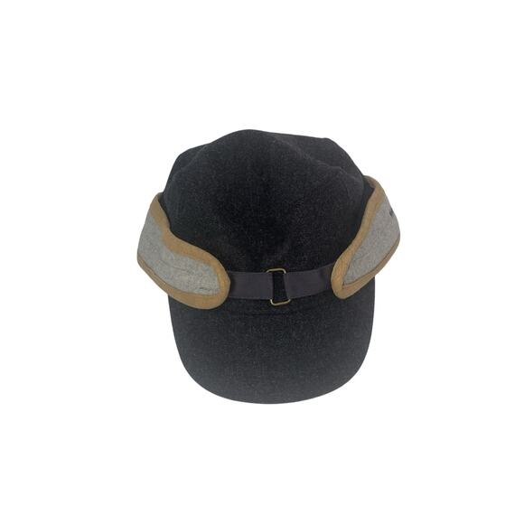 Kangol Medium Bonded Wool Brennan Gray Wrap Around RN68438 - Picture 1 of 8